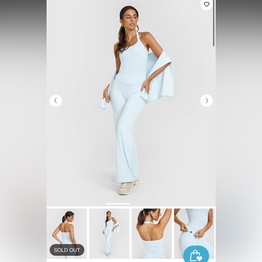 oner active top and straight leg bottoms color cloud